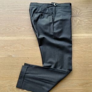 Nicola Santarelli 1915 handmade side tabs dress pants